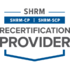 SHRM Recertification Provider CP-SCP Seal
